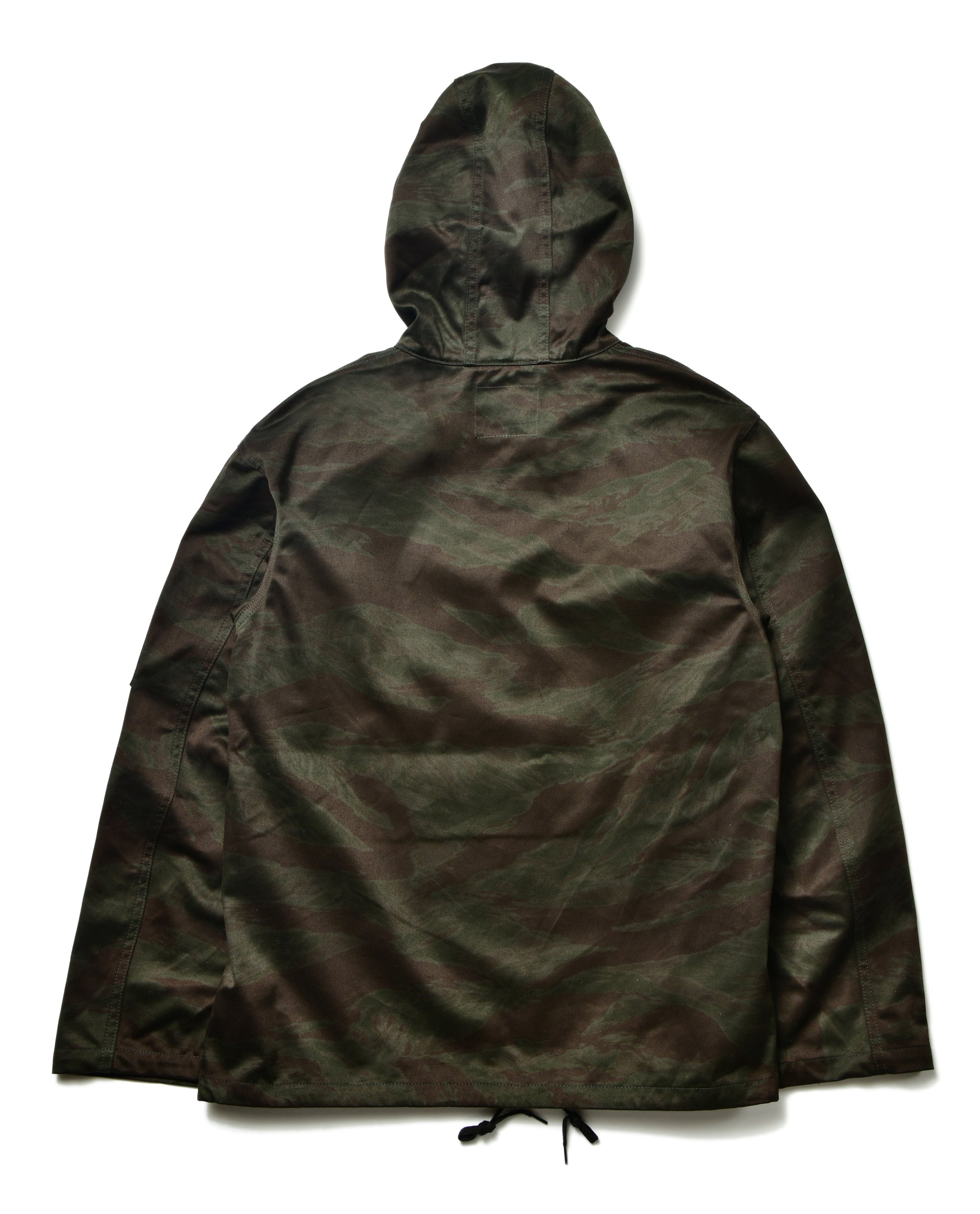 TIGER CAMOUFLAGE PARKA / BLACK OVER-DYE (TIGER CAMOUFLAGE)