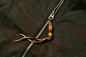 TIGER CAMOUFLAGE PARKA / BLACK OVER-DYE (TIGER CAMOUFLAGE)