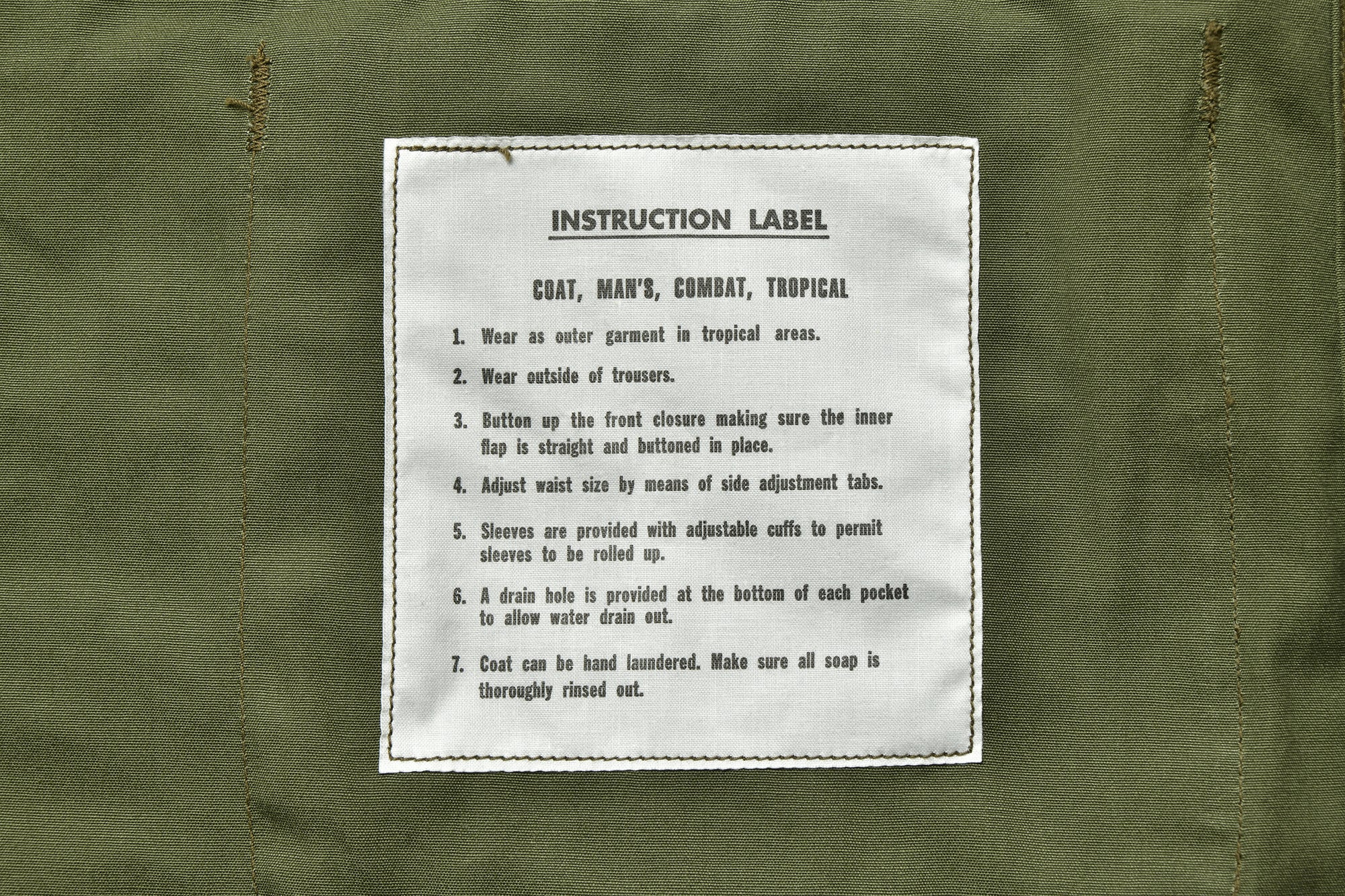 JUNGLE FATIGUE JACKET / COLLINSWORTH