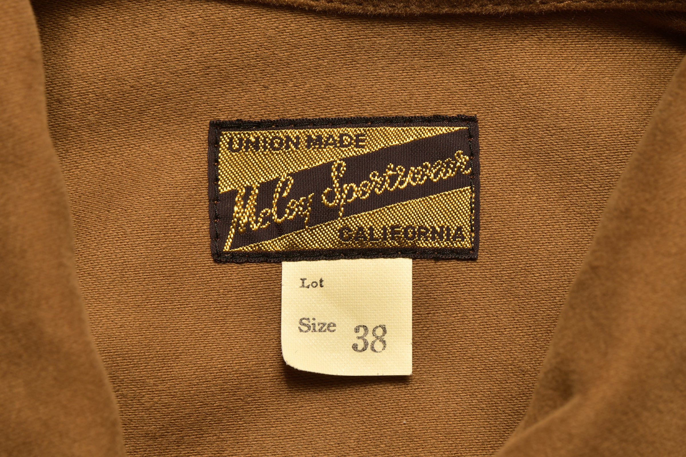 MOLESKIN SPORTS JACKET – The Real McCoy's