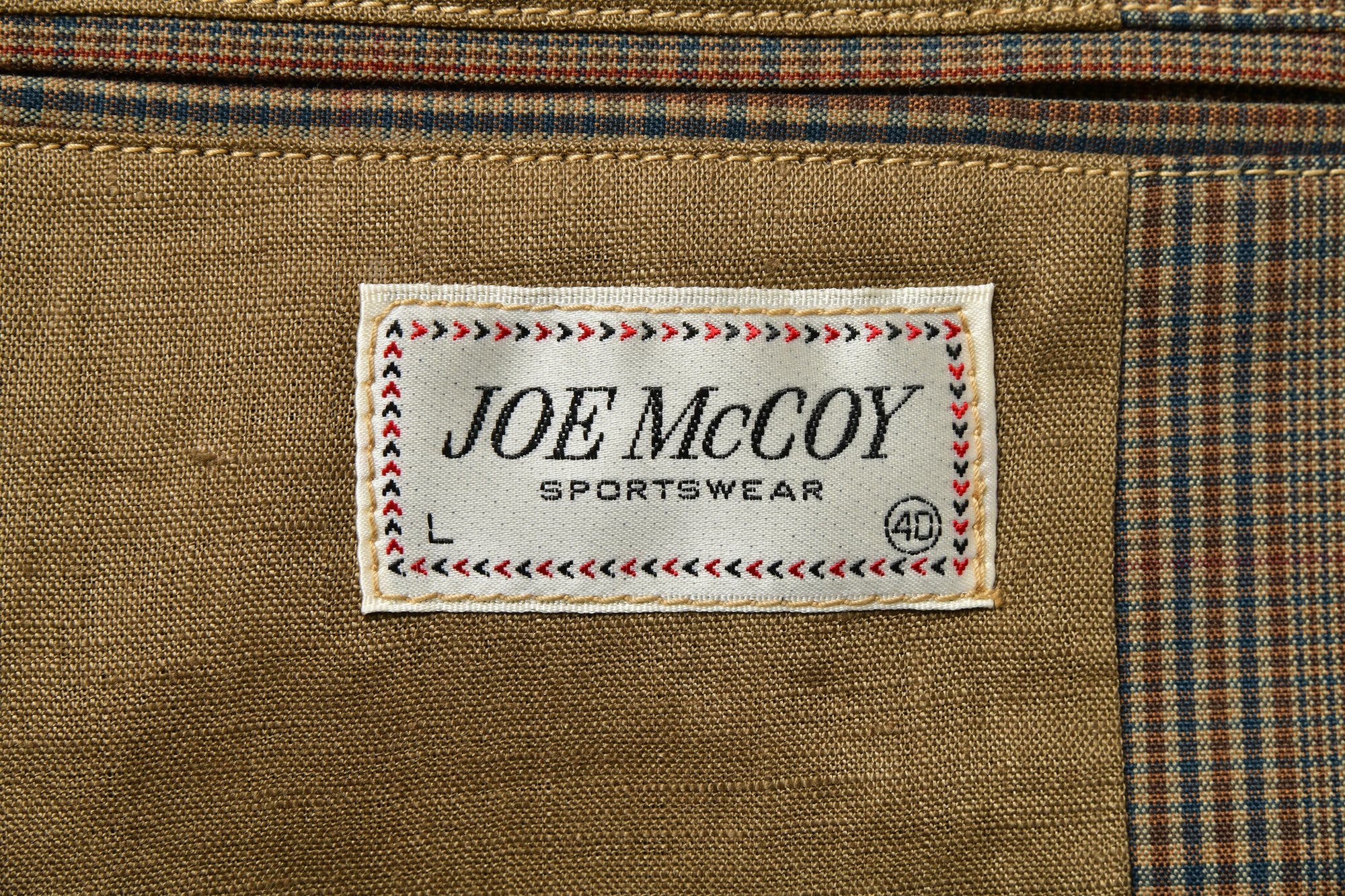 PLAID-CHECK RAIN WEATHER COAT