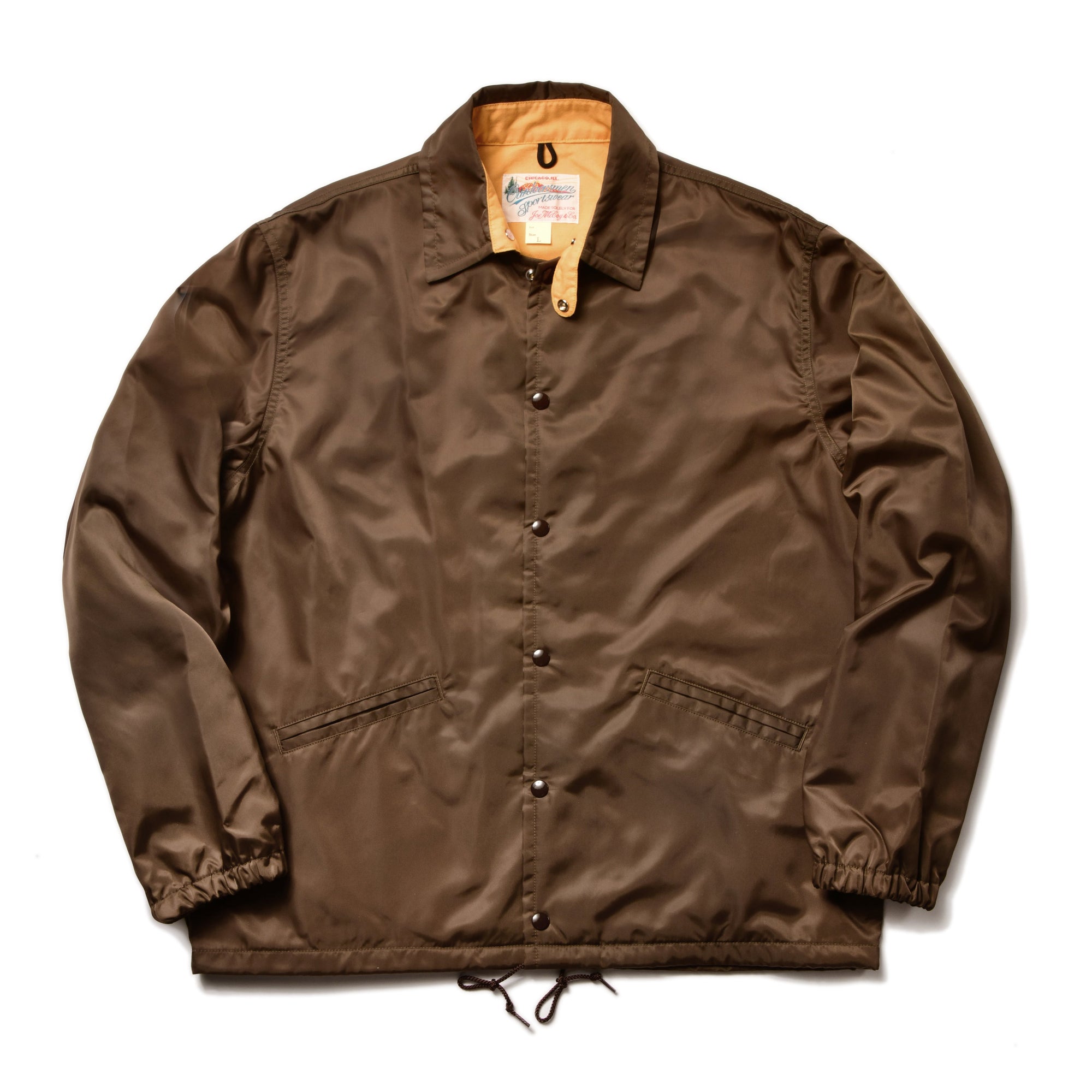 NYLON COTTON LINED COACH JACKET