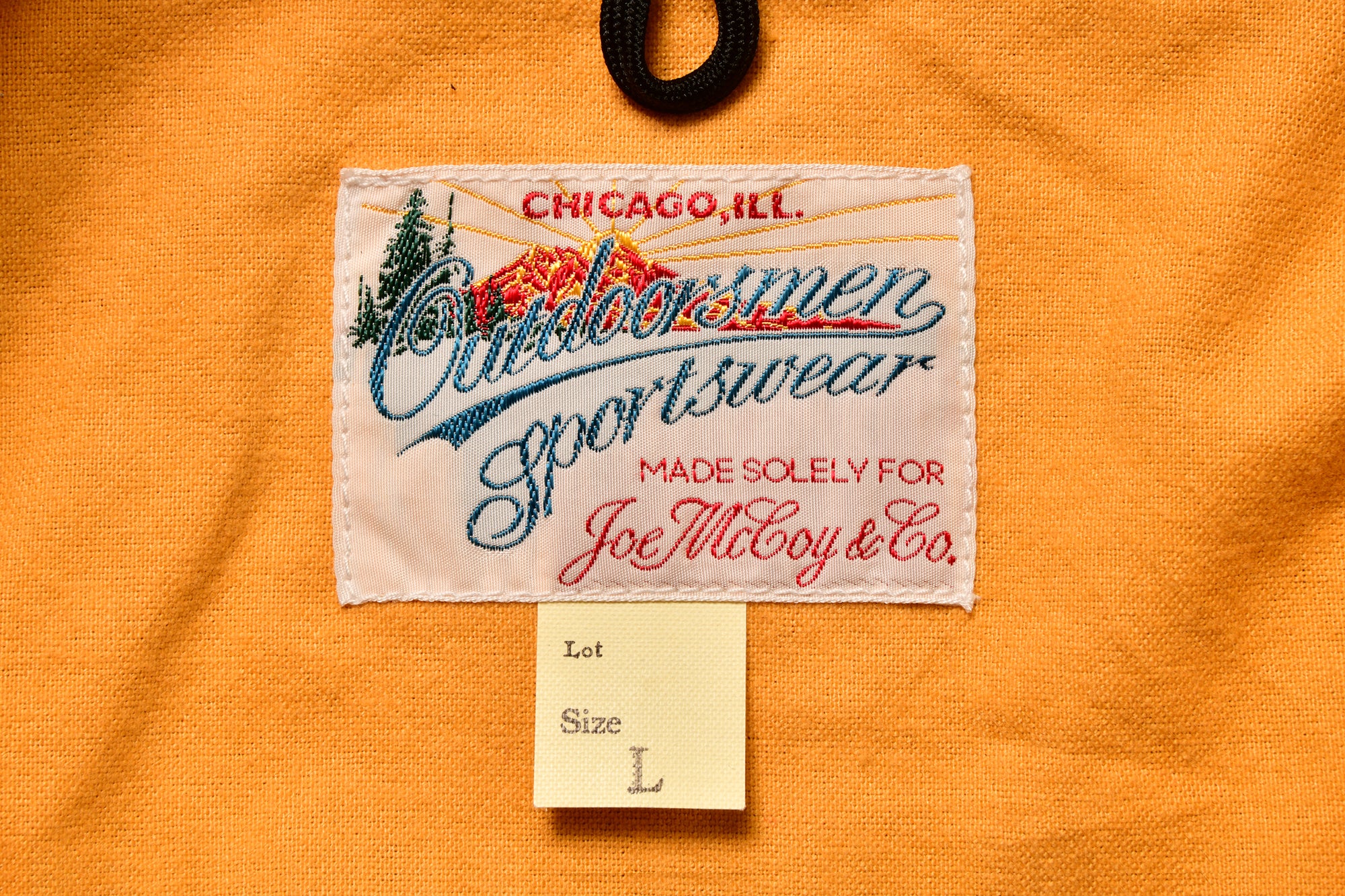 NYLON COTTON LINED COACH JACKET