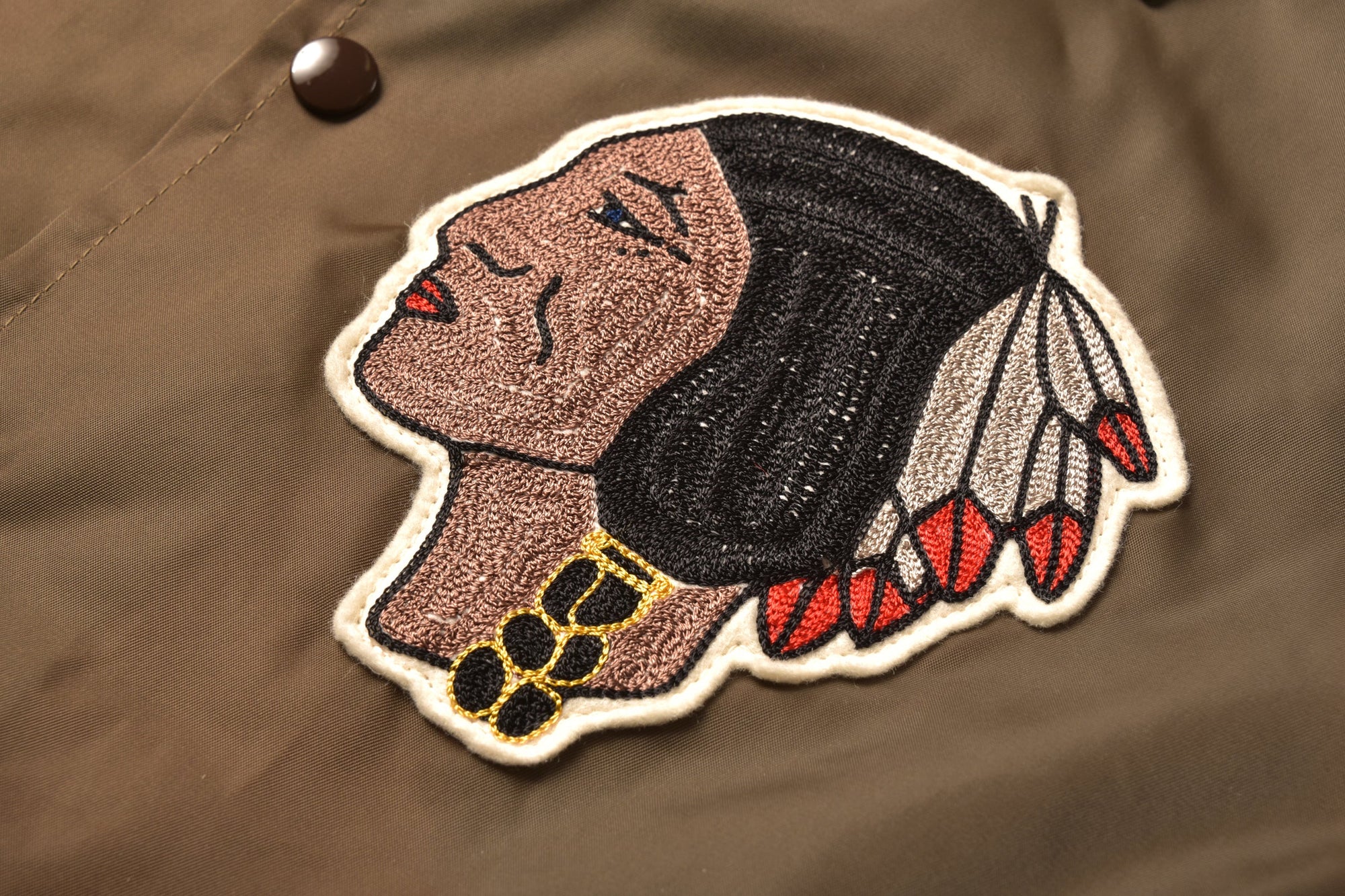 NYLON COACH JACKET / INDIAN