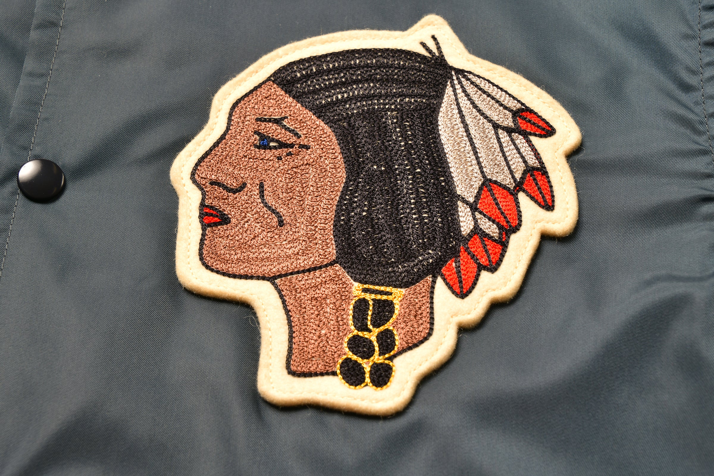 NYLON COACH JACKET / INDIAN – The Real McCoy's