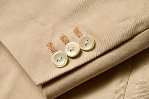 1950s COTTON CHINO SPORTS COAT / BEIGE