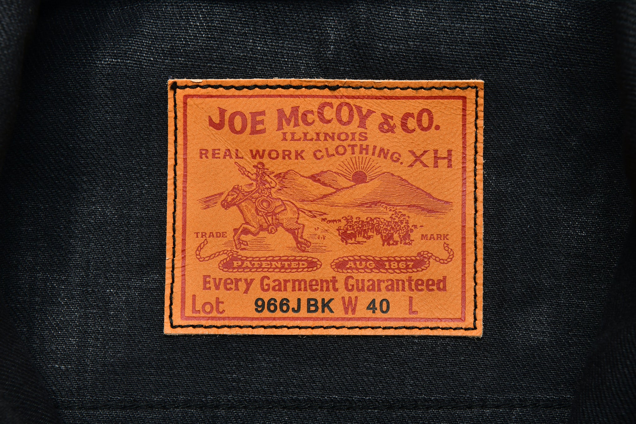 JOE MCCOY LOT. 966J (BLACK)