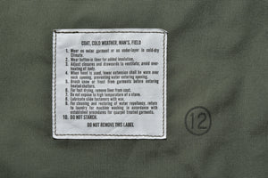 M-65 FIELD COAT / TIGER CAMOUFLAGE, TAD POLE