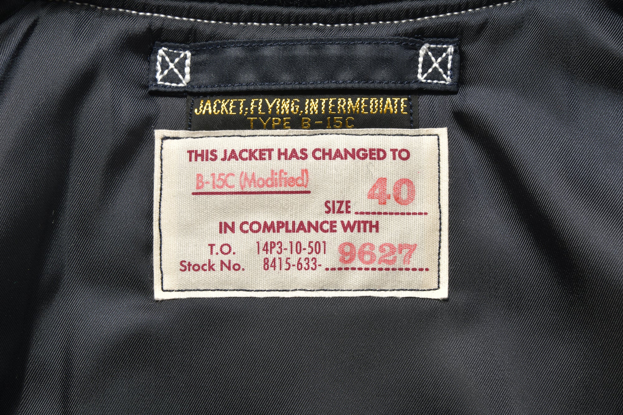 TYPE B-15C REAL McCOY MFG.CO. / MODIFIED