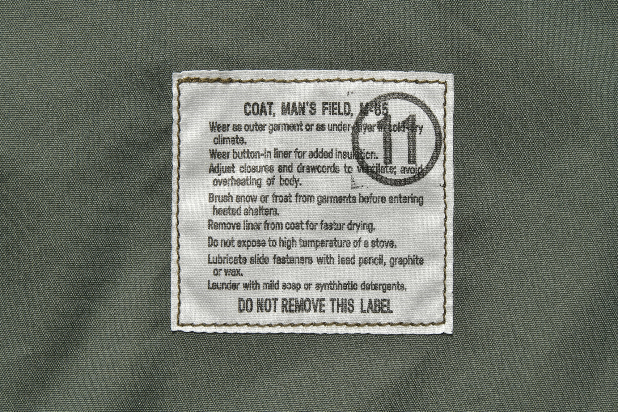 COAT, MAN'S, FIELD, M-65
