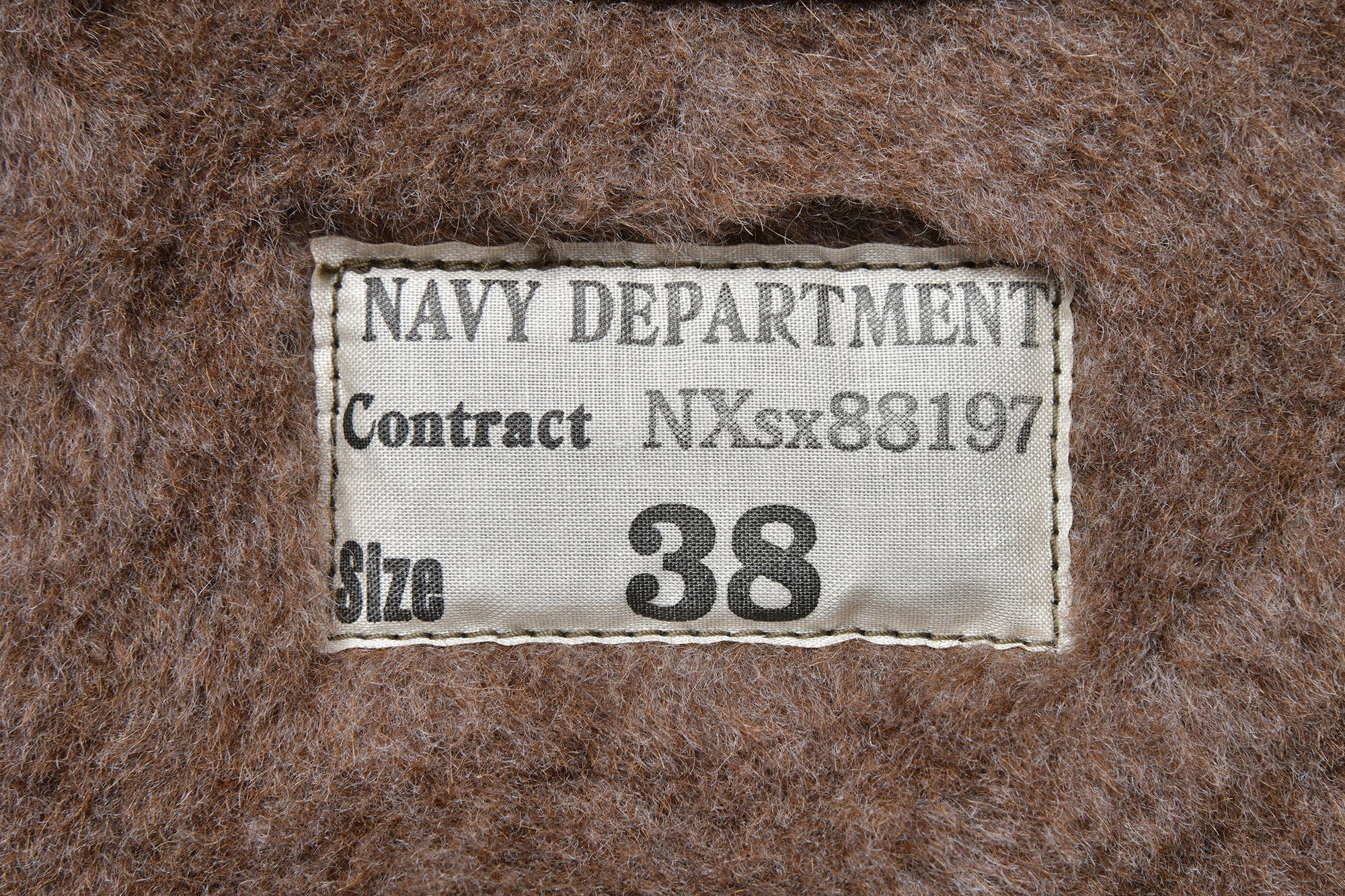 N-1 DECK JACKET (KHAKI)/ STENCIL