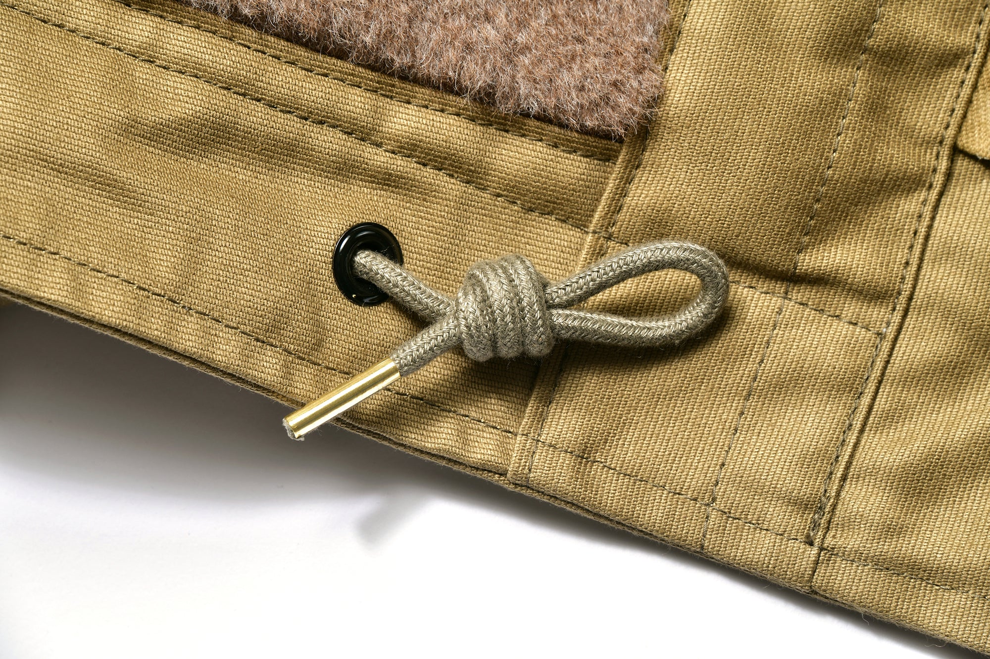 N-1 DECK JACKET (KHAKI)/ STENCIL