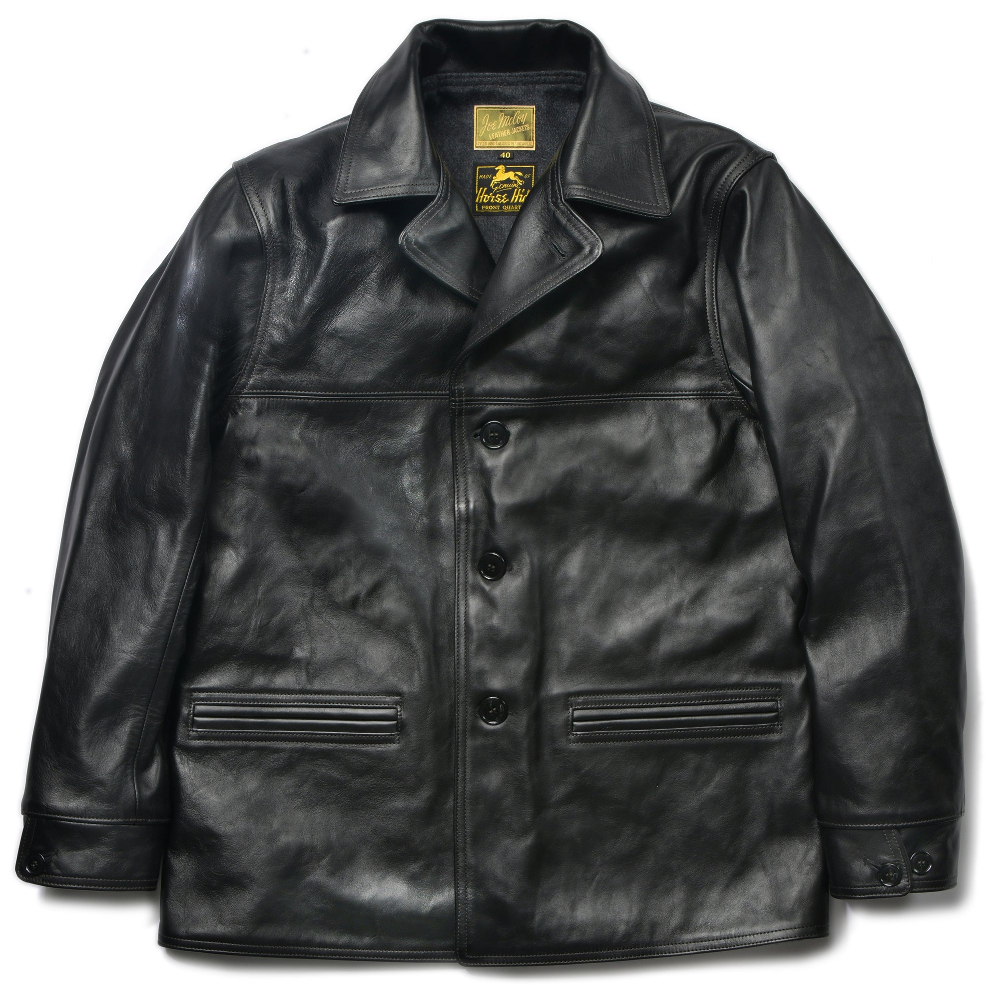 HORSEHIDE CAR COAT