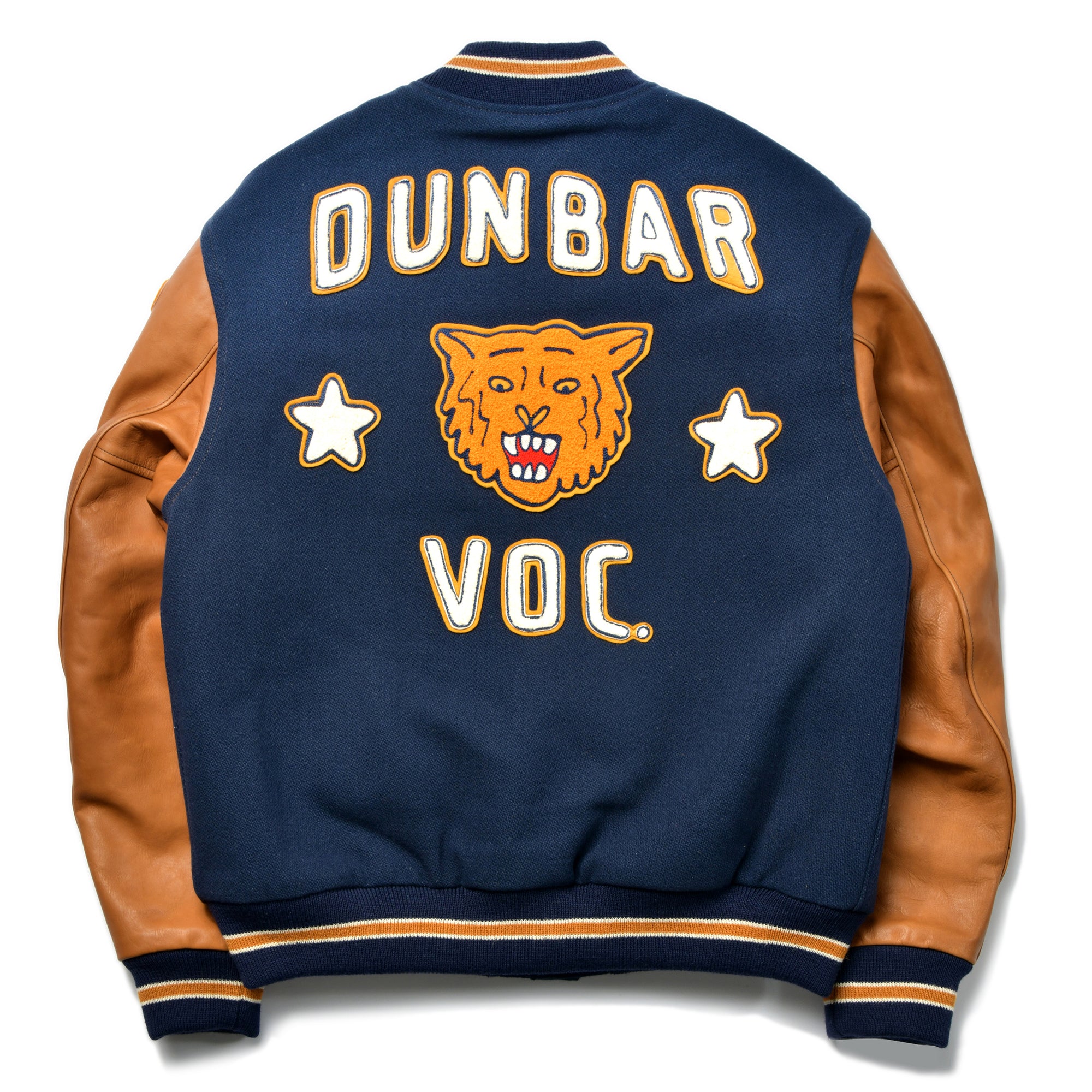 WOOL VARSITY JACKET / DUNBAR