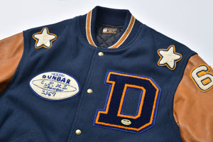 WOOL VARSITY JACKET / DUNBAR