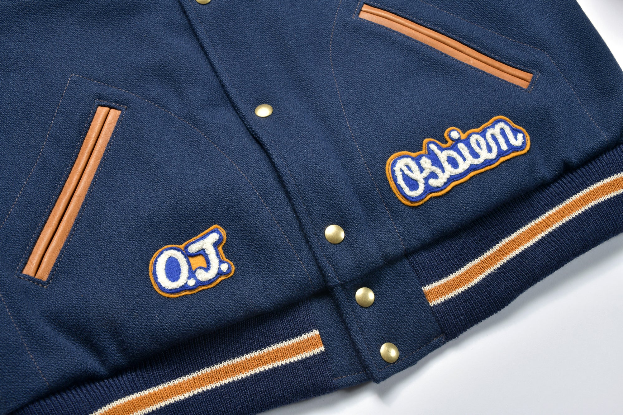 WOOL VARSITY JACKET / DUNBAR