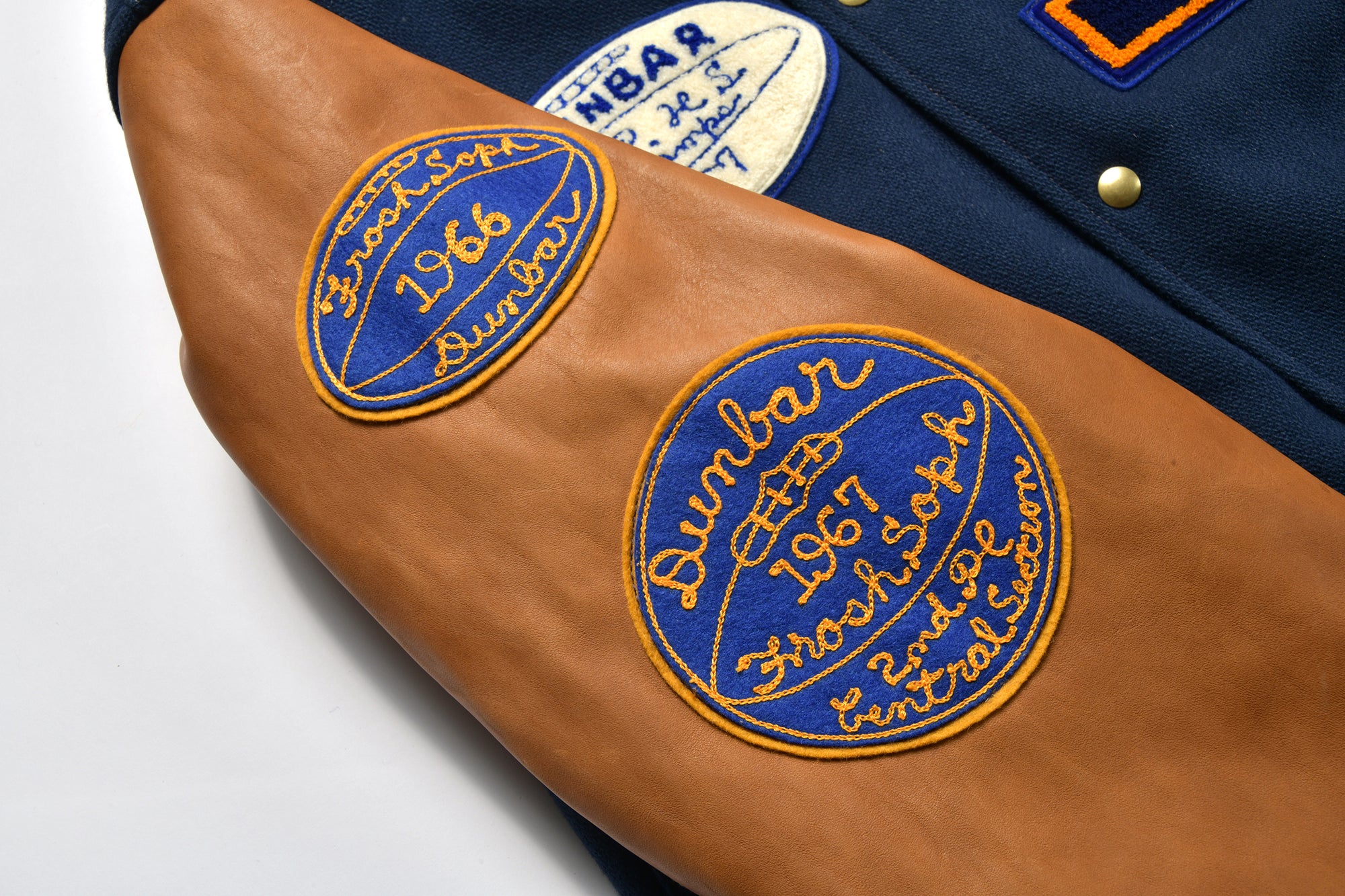 WOOL VARSITY JACKET / DUNBAR