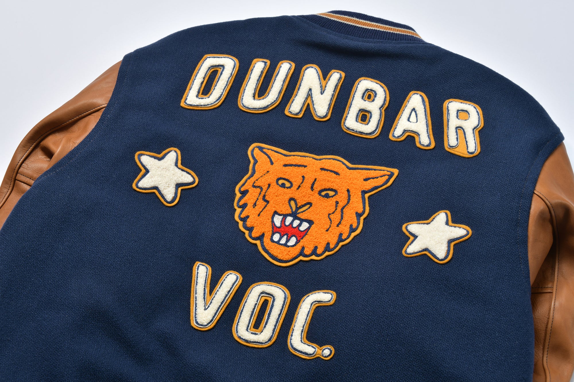 WOOL VARSITY JACKET / DUNBAR