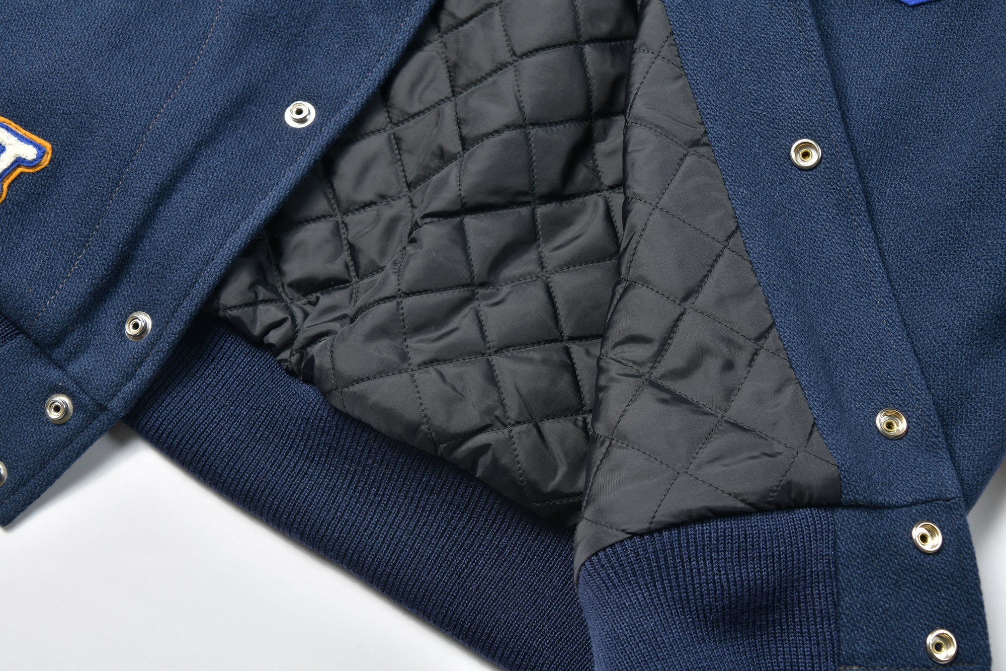 WOOL VARSITY JACKET / DUNBAR