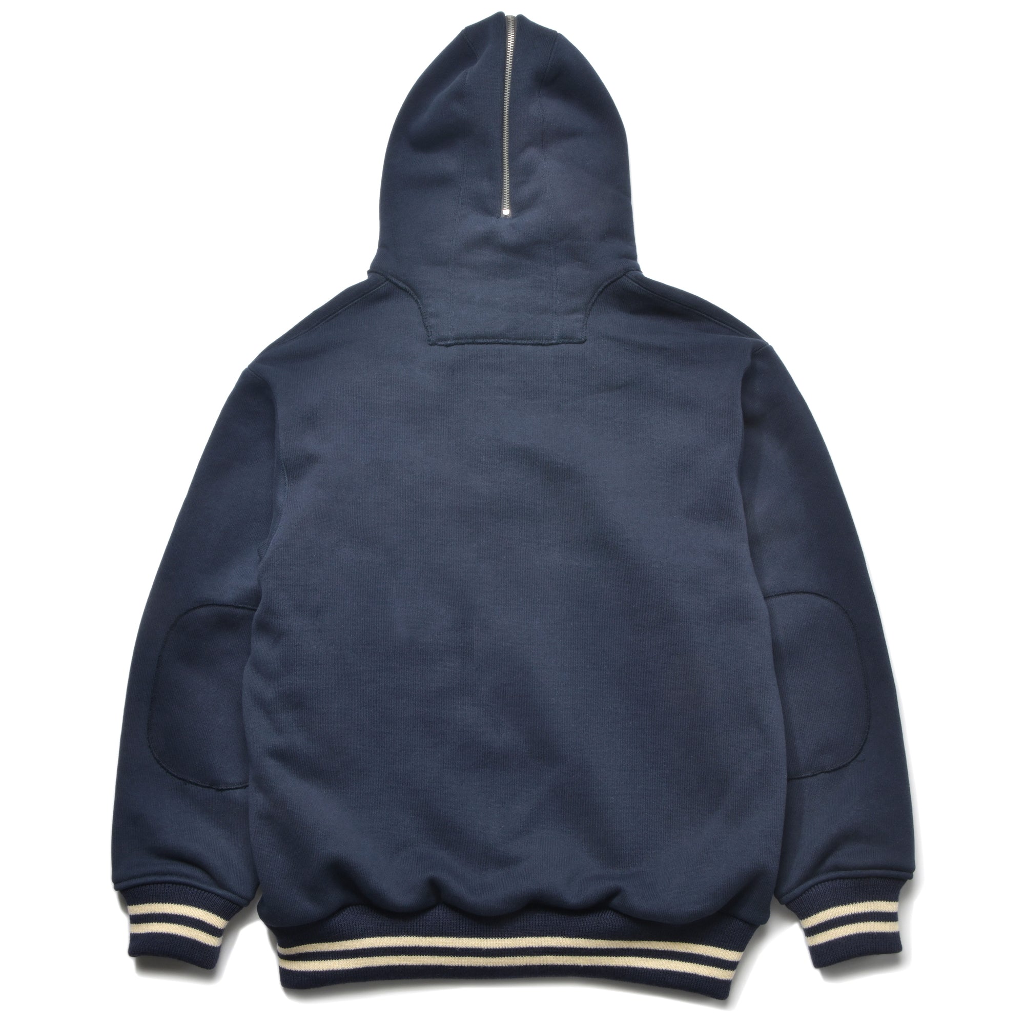 SNAP BUTTON HOODED SWEATSHIRT
