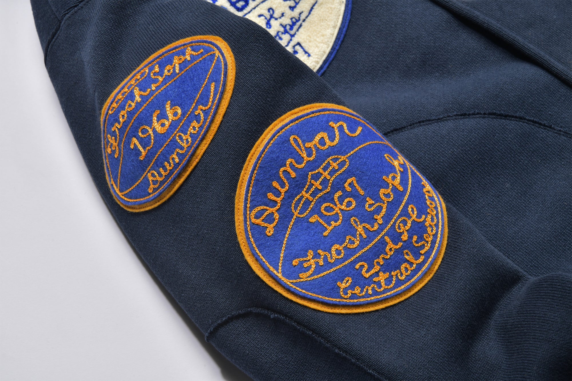 SNAP BUTTON HOODED SWEATSHIRT / DUNBAR