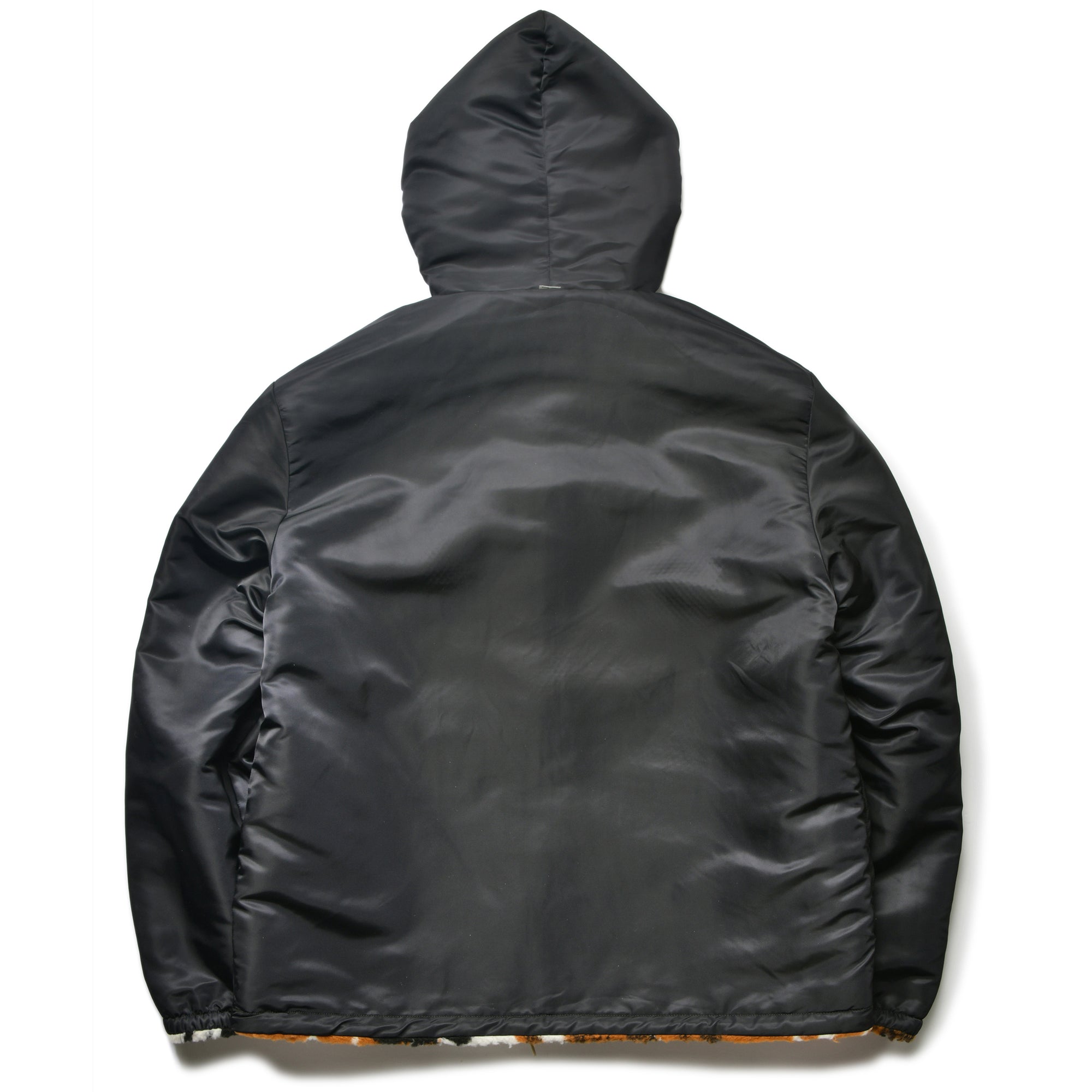 MULTI PANEL ANIMAL FUR PARKA