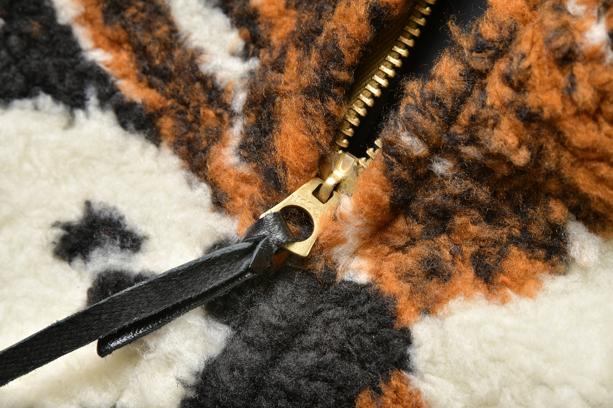 MULTI PANEL ANIMAL FUR PARKA