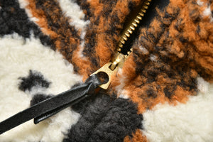 MULTI PANEL ANIMAL FUR PARKA
