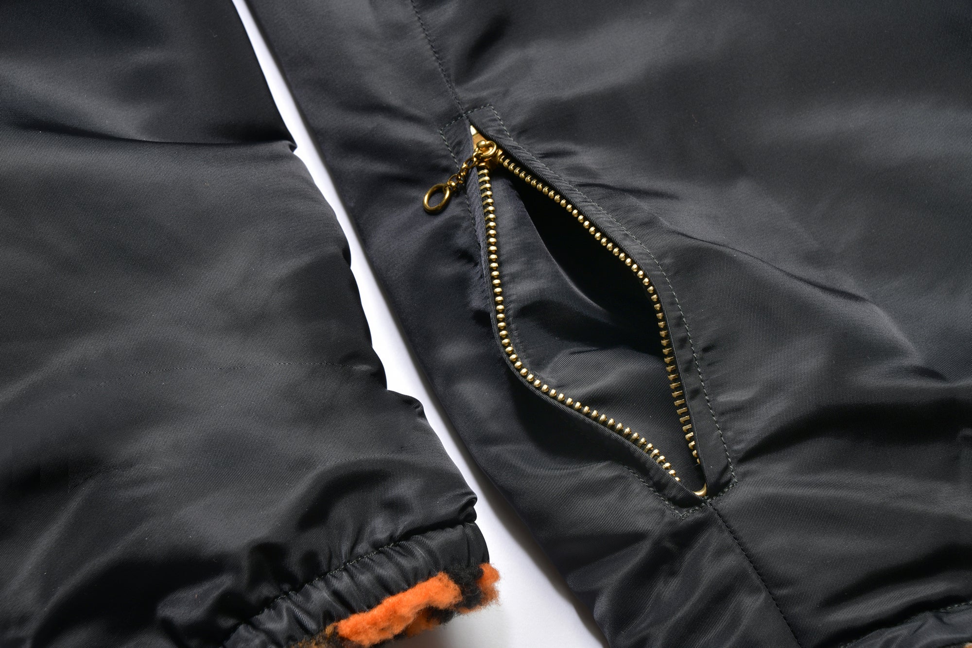 MULTI PANEL ANIMAL FUR PARKA