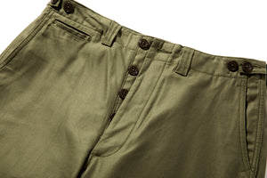 TROUSERS, FIELD, COTTON, O.D.
