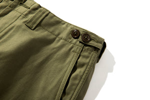 TROUSERS, FIELD, COTTON, O.D.