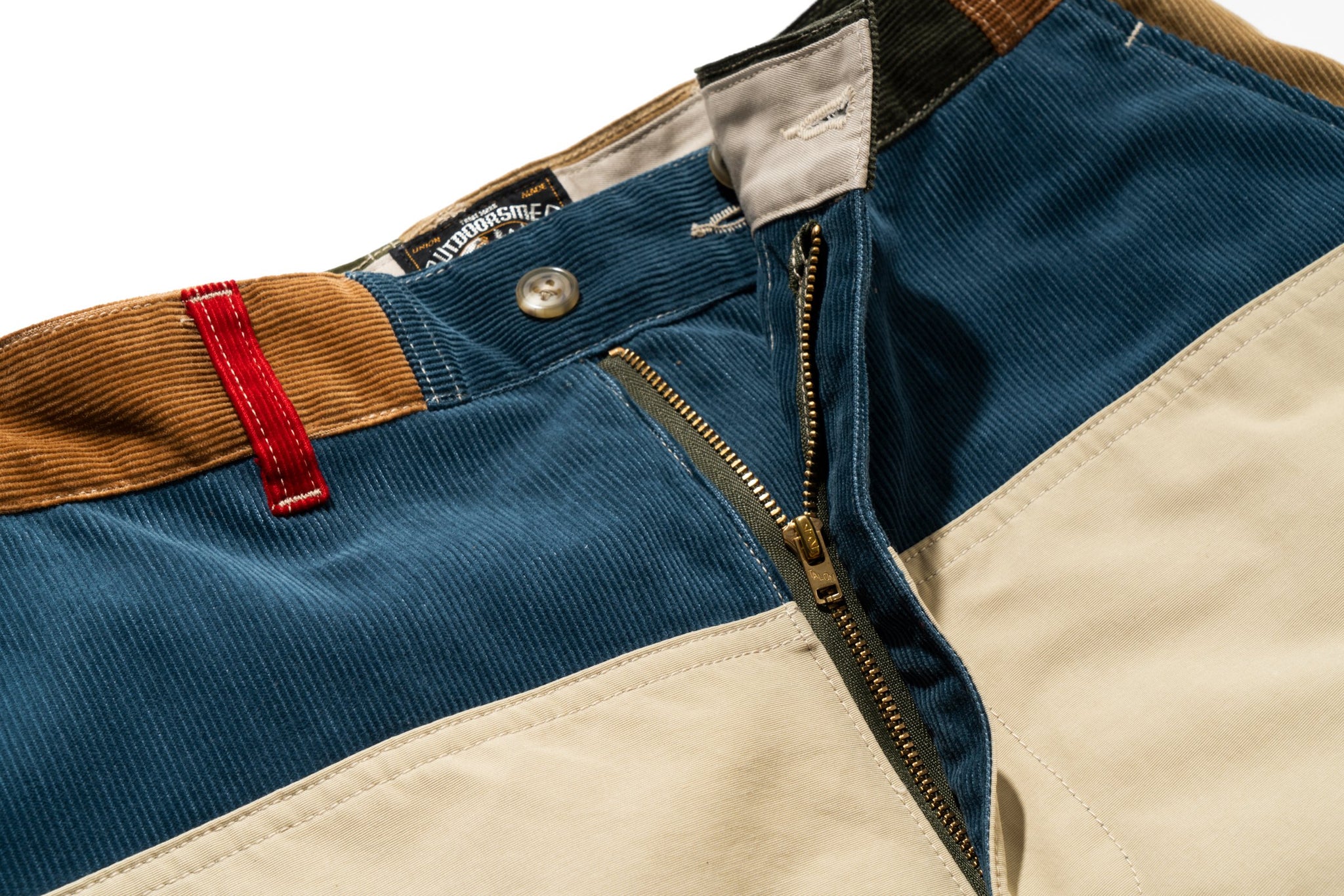 MULTICOLOR CORDUROY HUNTING TROUSERS