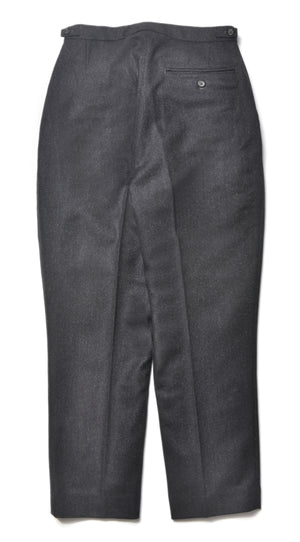 1950s WOOL TROUSERS / CHARCOAL