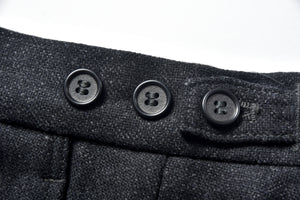 1950s WOOL TROUSERS / CHARCOAL