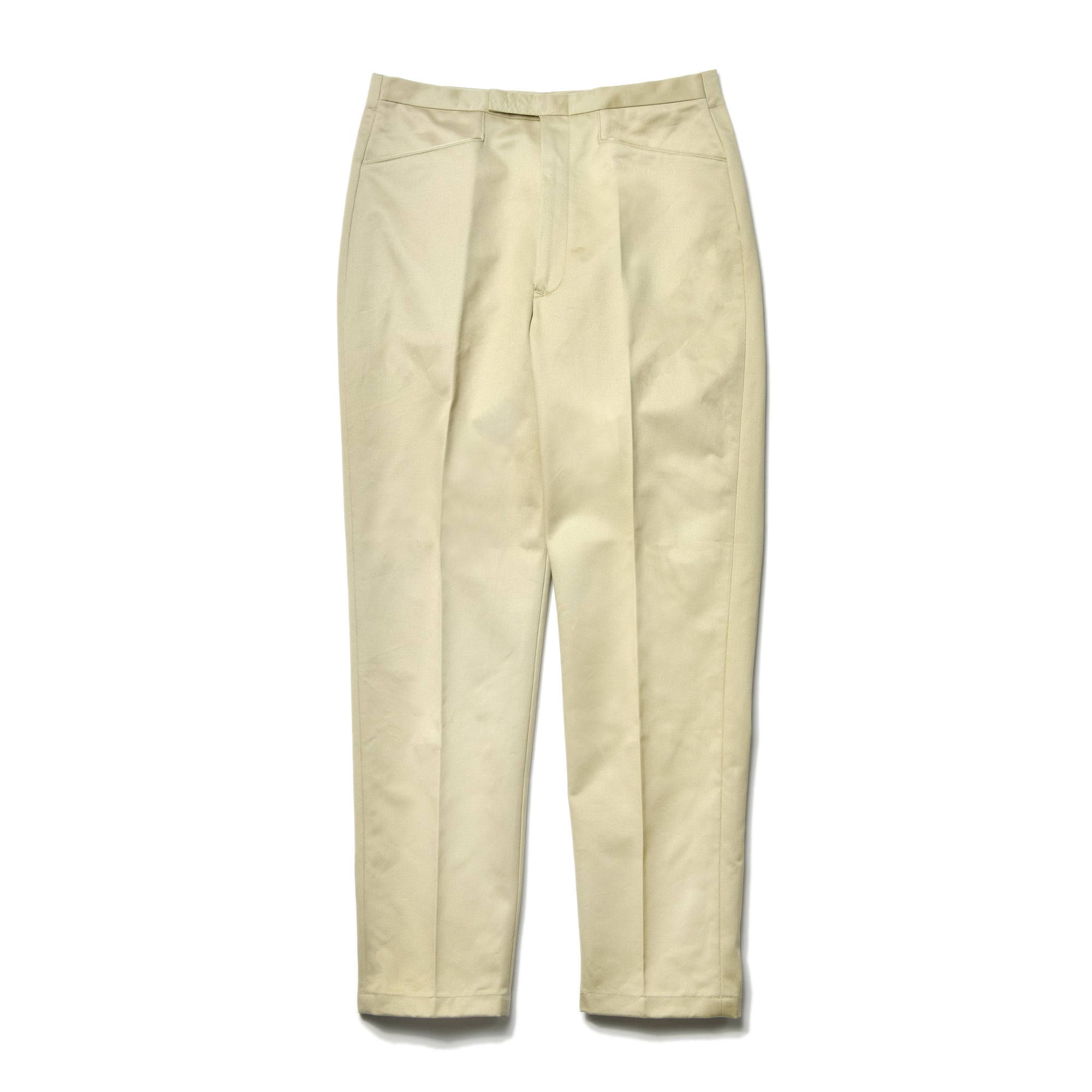 BELTED WAISTBAND TROUSER, PLAIN STITCH / WESTPOINT ARMY CLOTH