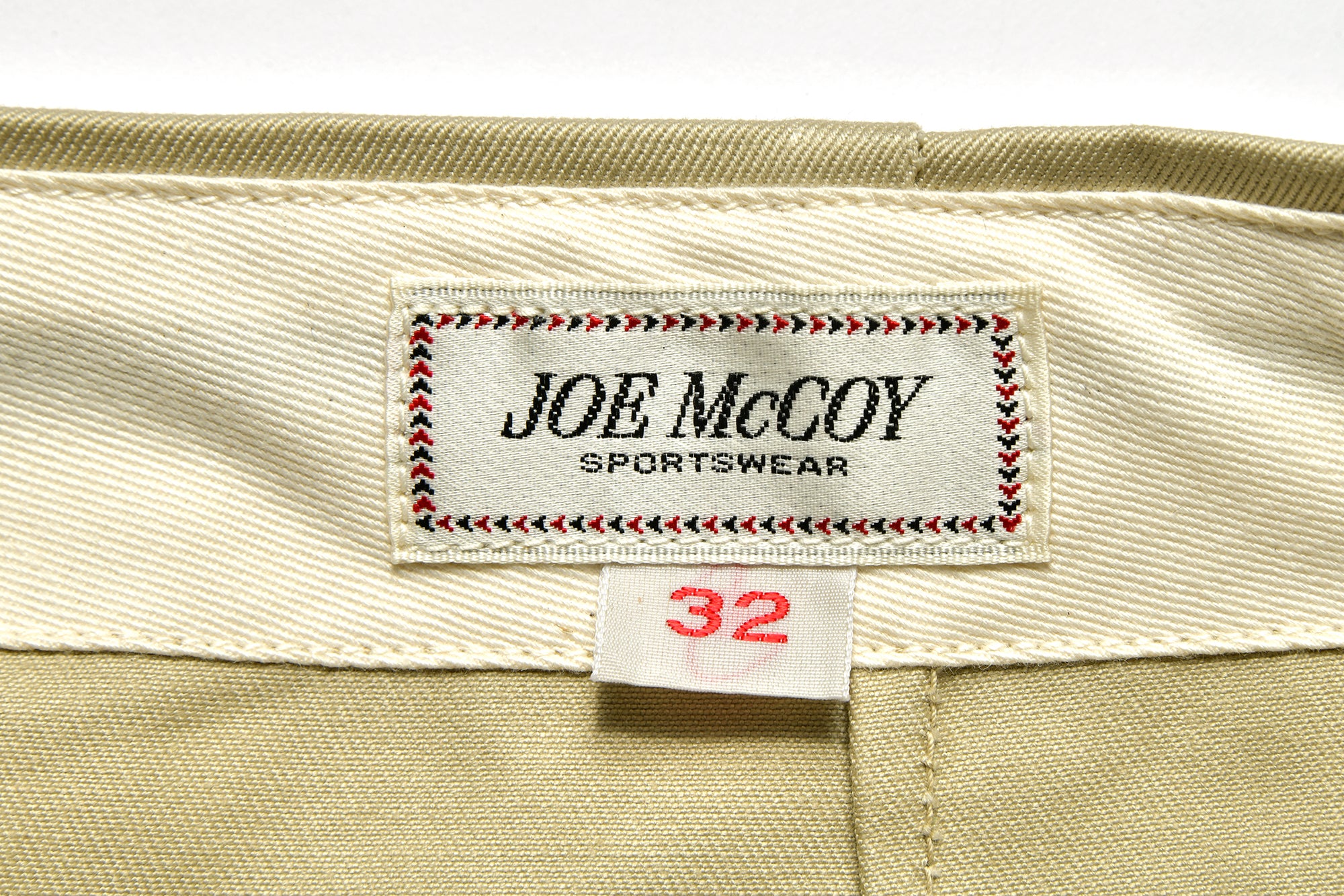 BELTED WAISTBAND TROUSER, PLAIN STITCH / WESTPOINT ARMY CLOTH