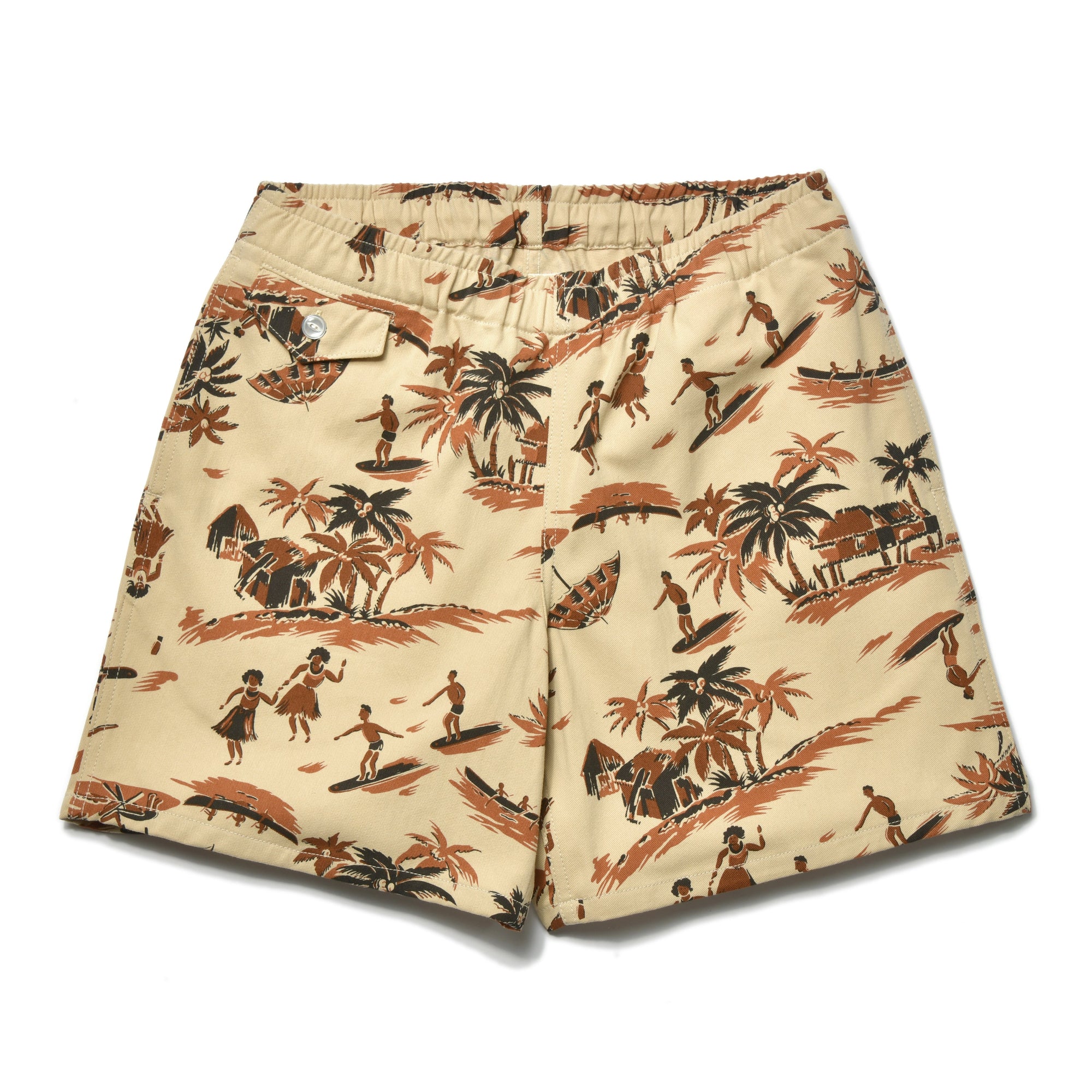 RESORT SWIM SHORTS / PALM TREE