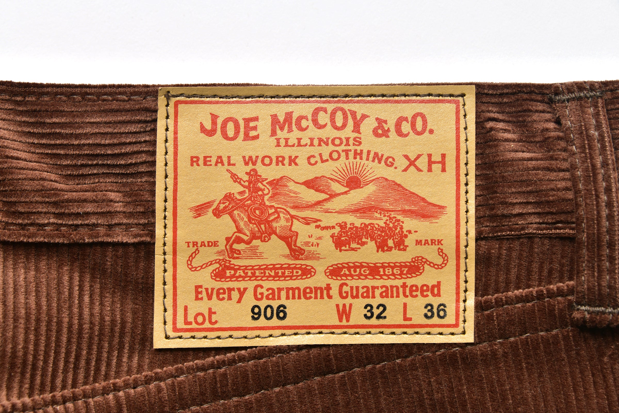 CORDUROY TROUSERS Lot. 906 – The Real McCoy's