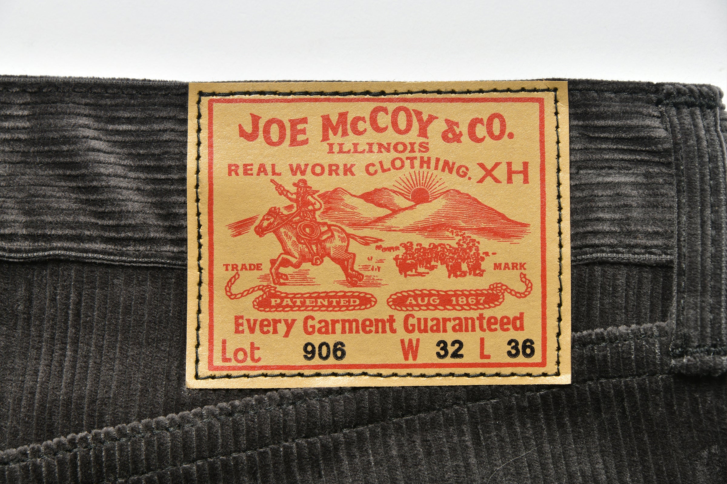 CORDUROY TROUSERS Lot. 906 – The Real McCoy's