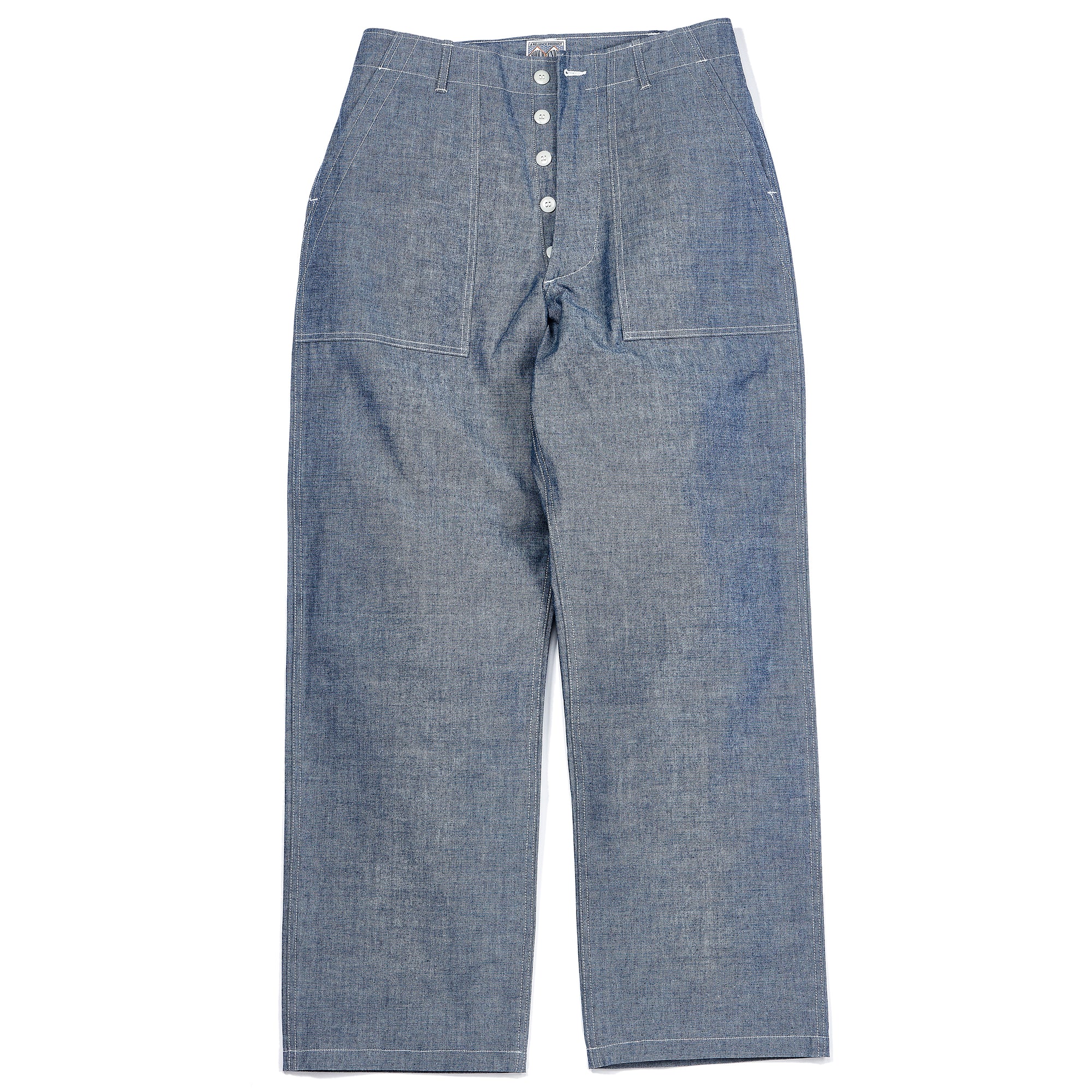 UTILITY TROUSERS / CHAMBRAY