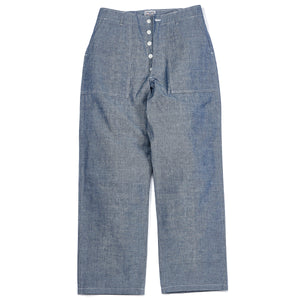 UTILITY TROUSERS / CHAMBRAY