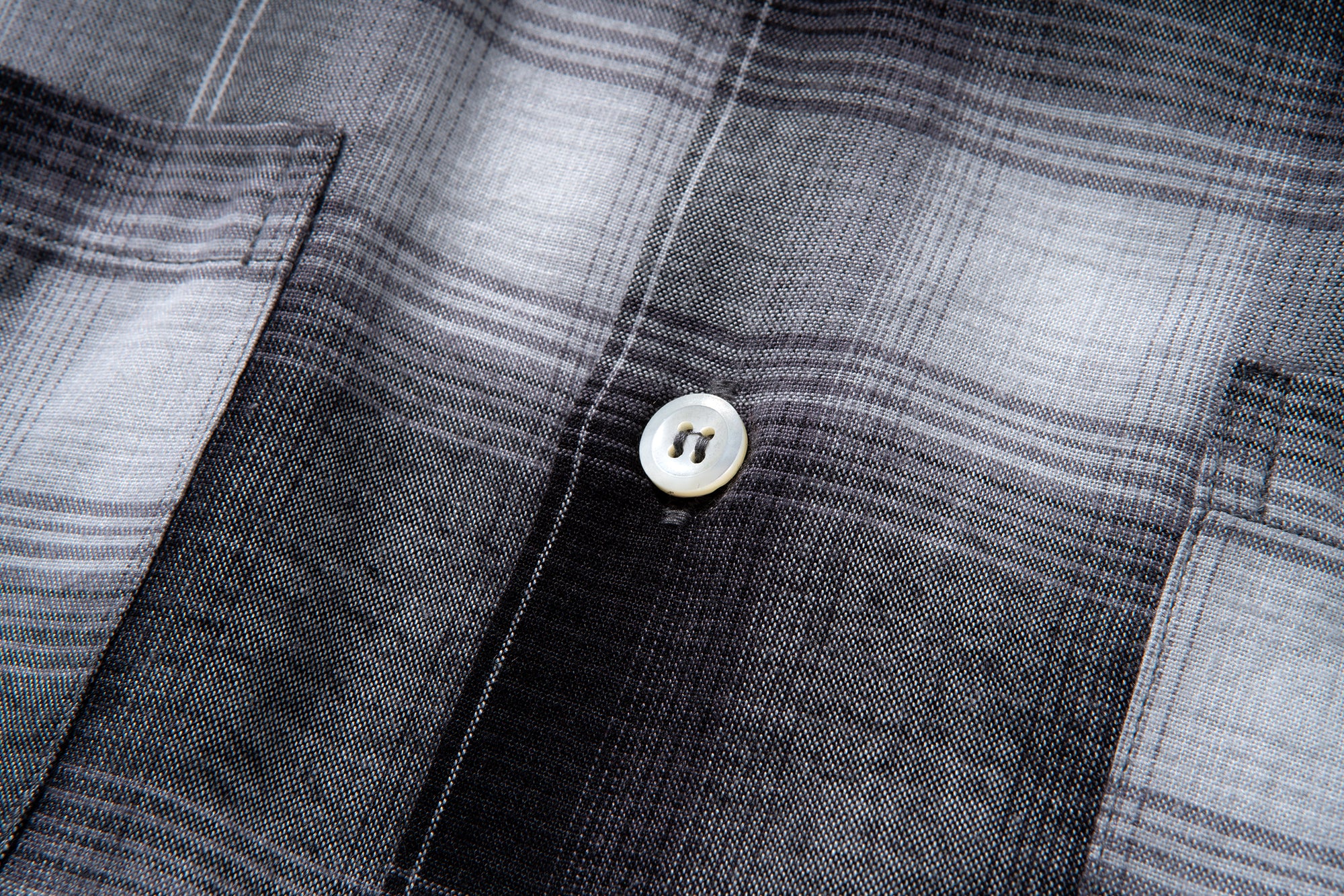 SHADOW CHECK RAYON SHIRT