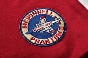 MILITARY SOUVENIR WOOL SHIRT / U.S. NAVY