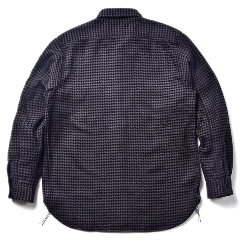 8HU HOUNDSTOOTH FLANNEL SHIRT – The Real McCoy's
