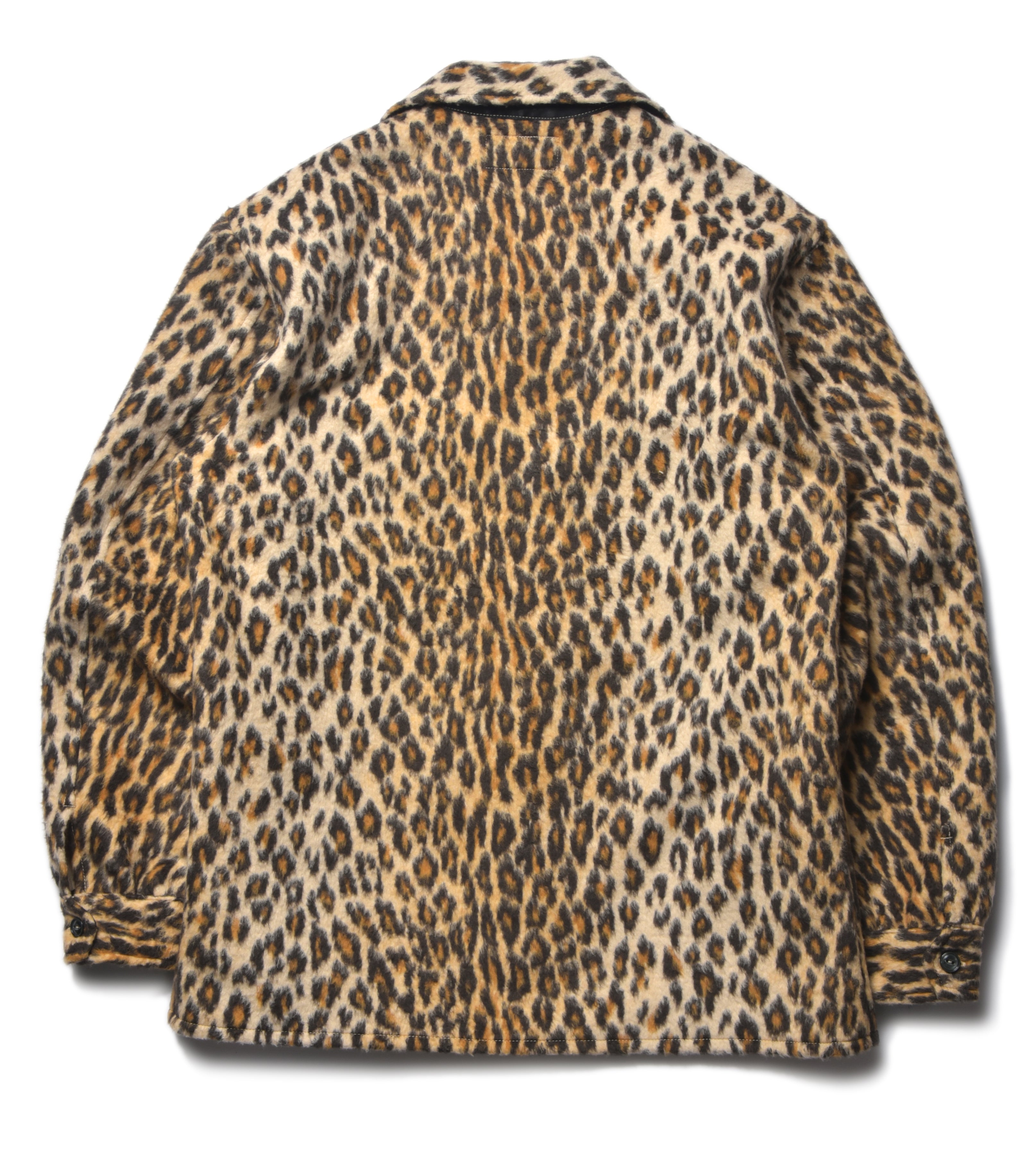 JM LEOPARD FUR OPEN COLLAR SHIRT – The Real McCoy's