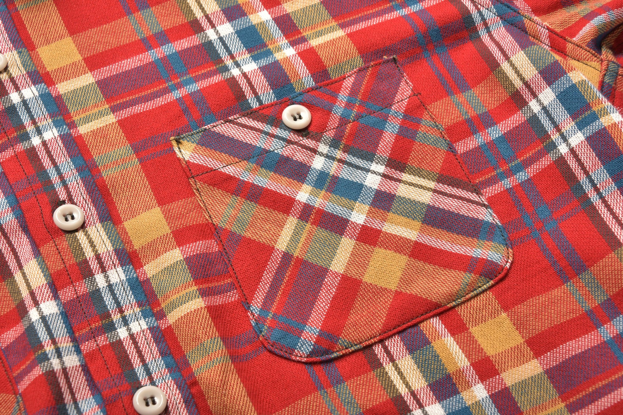 8HU CHECK FLANNEL SHIRT