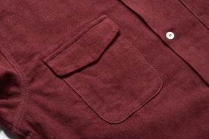 CORDUROY OPEN COLLAR SHIRT