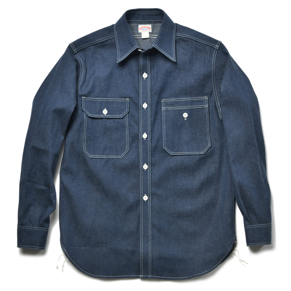 8HU DENIM SERVICEMAN SHIRT – The Real McCoy