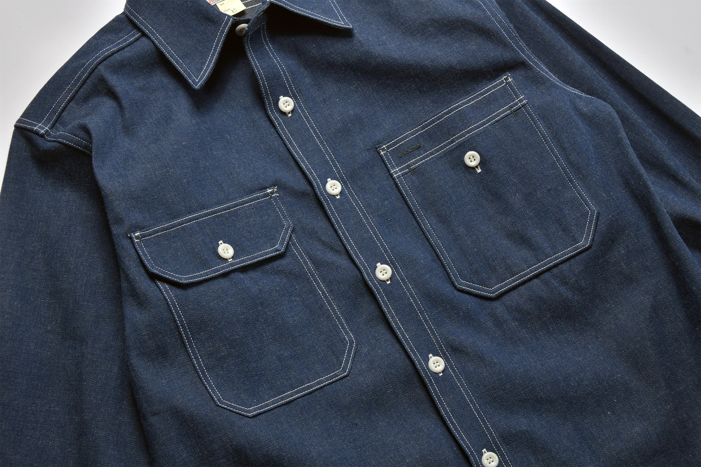 トップス The Real McCoy's. 8HU DENIM SHIRT 8HU DENIM SERVICEMAN SHIRT – The Real McCoy's