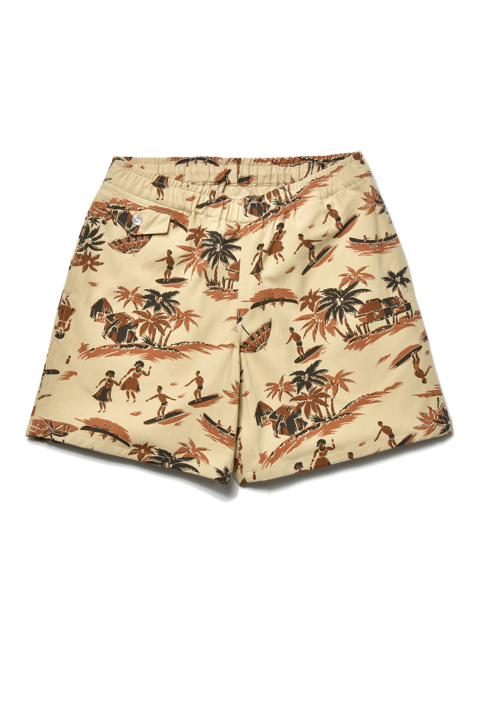 RESORT SWIM SHORTS / PALM TREE